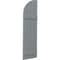 Ekena Millwork Americraft 4-Board (2 Batten) Wood Joined Board-n-Batten Shutters w/ Arch Top, ARW101BQ414X77CHH, PR ARW101BQ414X77CHH - alternate 3